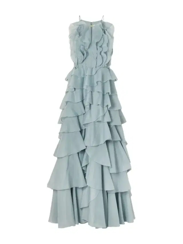 Aje Cleo Ruffled Tiered Organza Gown