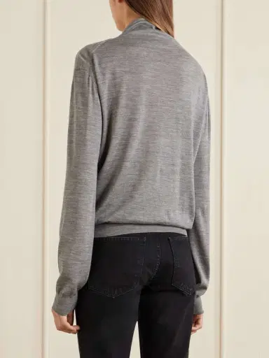 Khaite Annette Merino Wool Turtleneck Sweater | Thumbnail 3 Khaite Annette Merino Wool Turtleneck Sweater | Thumbnail 3