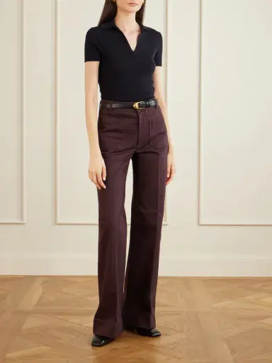 Victoria Beckham Alina High-rise Wide-leg Jeans | Thumbnail 2