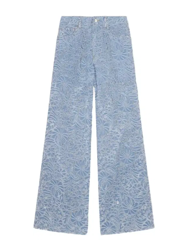 Veronica Beard Taylor High-rise Wide-leg Jeans