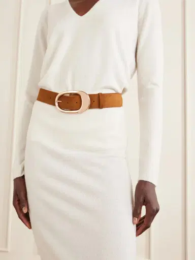 Gabriela Hearst Lozewce Suede Belt | Thumbnail 2 Gabriela Hearst Lozewce Suede Belt | Thumbnail 2