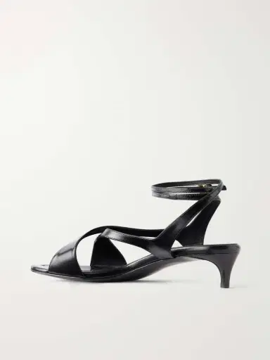 Khaite Liria Leather Sandals | Thumbnail 3