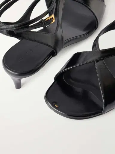 Khaite Liria Leather Sandals | Thumbnail 5