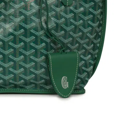 goyard Goyard Goyardine Anjou Green Mini Bag Palladium Hardware | Thumbnail 7