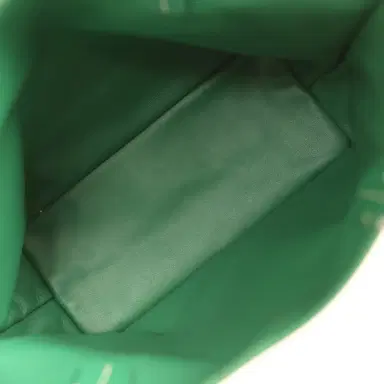 goyard Goyard Goyardine Anjou Green Mini Bag Palladium Hardware | Thumbnail 9