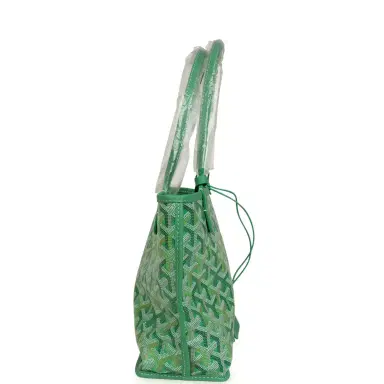 goyard Goyard Goyardine Anjou Meadow Green Mini Bag Palladium Hardware | Thumbnail 3 goyard Goyard Goyardine Anjou Meadow Green Mini Bag Palladium Hardware | Thumbnail 3
