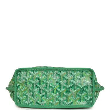 goyard Goyard Goyardine Anjou Meadow Green Mini Bag Palladium Hardware | Thumbnail 6 goyard Goyard Goyardine Anjou Meadow Green Mini Bag Palladium Hardware | Thumbnail 6
