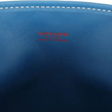 goyard Goyard Goyardine Anjou Sky Blue Mini Bag Palladium Hardware | Thumbnail 9