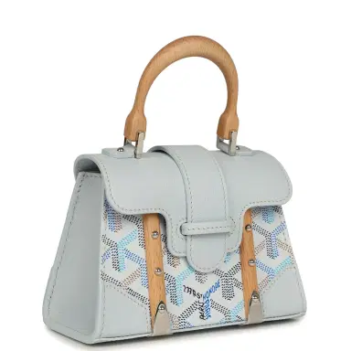 goyard Goyard Goyardine Canvas Polar Blue Saigon Structure Nano Palladium Hardware | Thumbnail 2 goyard Goyard Goyardine Canvas Polar Blue Saigon Structure Nano Palladium Hardware | Thumbnail 2