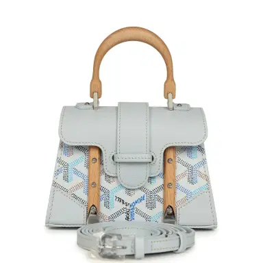 goyard Goyard Goyardine Canvas Polar Blue Saigon Structure Nano Palladium Hardware | Thumbnail 1 goyard Goyard Goyardine Canvas Polar Blue Saigon Structure Nano Palladium Hardware | Thumbnail 1