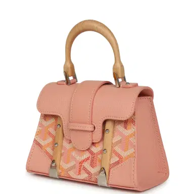 goyard Goyard Goyardine Canvas Powder Pink Saigon Structure Nano Palladium Hardware | Thumbnail 5 goyard Goyard Goyardine Canvas Powder Pink Saigon Structure Nano Palladium Hardware | Thumbnail 5