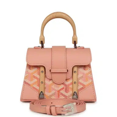 goyard Goyard Goyardine Canvas Powder Pink Saigon Structure Nano Palladium Hardware | Thumbnail 1 goyard Goyard Goyardine Canvas Powder Pink Saigon Structure Nano Palladium Hardware | Thumbnail 1