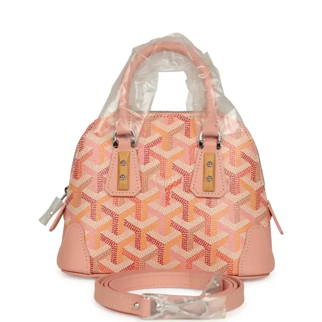 goyard Goyard Goyardine Canvas Powder Pink Vendome Nano Bag Palladium Hardware