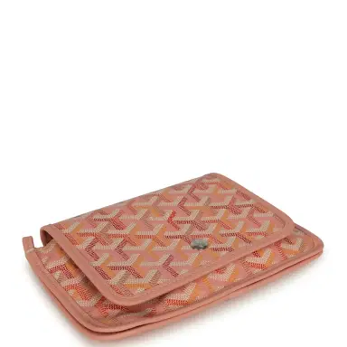 goyard Goyard Plumet Pocket Wallet Powder Pink Goyardine Palladium Hardware | Thumbnail 5 goyard Goyard Plumet Pocket Wallet Powder Pink Goyardine Palladium Hardware | Thumbnail 5