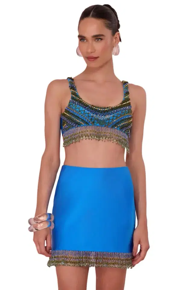 PatBo JERSEY 1958 MINI SKIRT