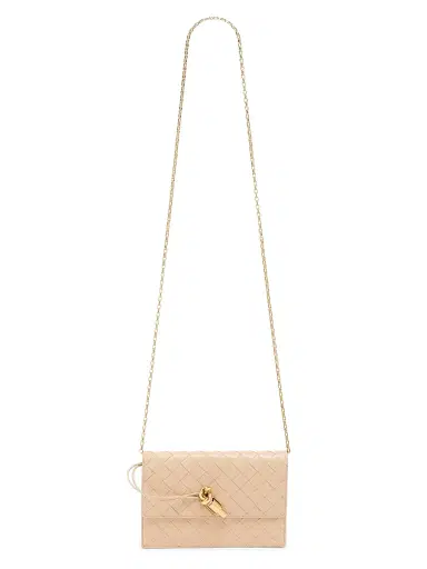 Bottega Veneta Women's Andiamo Intrecciato Leather Chain Pouch | Thumbnail 6 Bottega Veneta Women's Andiamo Intrecciato Leather Chain Pouch | Thumbnail 6