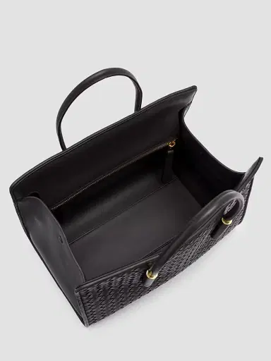 Bottega Veneta Women's Barbara Intrecciato-Leather Tote Bag | Thumbnail 2 Bottega Veneta Women's Barbara Intrecciato-Leather Tote Bag | Thumbnail 2