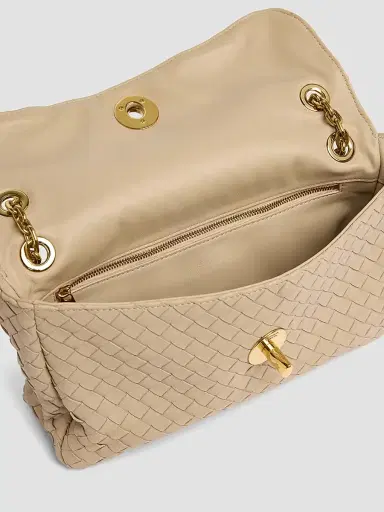 Bottega Veneta Women's Madison Intrecciato Leather Shoulder Bag | Thumbnail 4