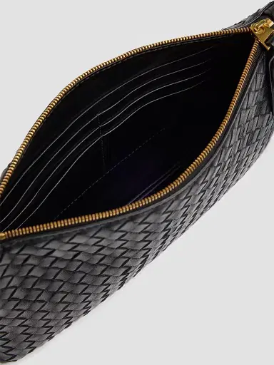 Bottega Veneta Women's Gemellini Crossbody Bag - Black Brass Vibrato | Thumbnail 4