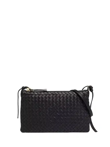 Bottega Veneta Women's Gemellini Crossbody Bag - Black Brass Vibrato | Thumbnail 1