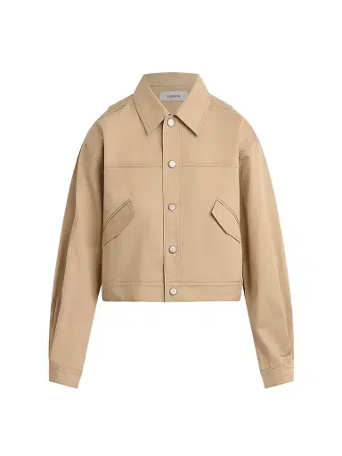 Hudson Jeans Women's Gigi Swing Trucker Jacket - Almond | Thumbnail 1 Hudson Jeans Women's Gigi Swing Trucker Jacket - Almond | Thumbnail 1