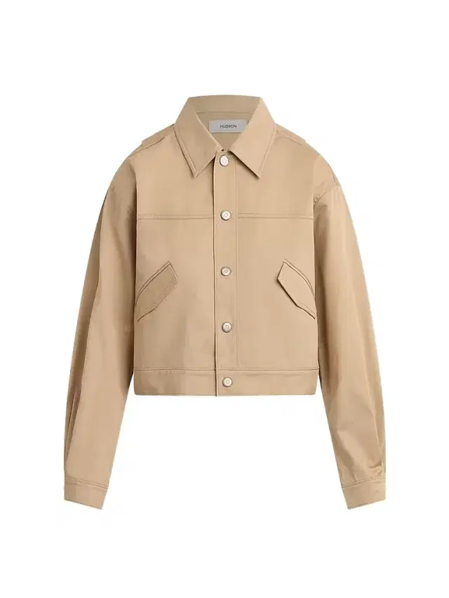 Hudson Jeans Women's Gigi Swing Trucker Jacket - Almond