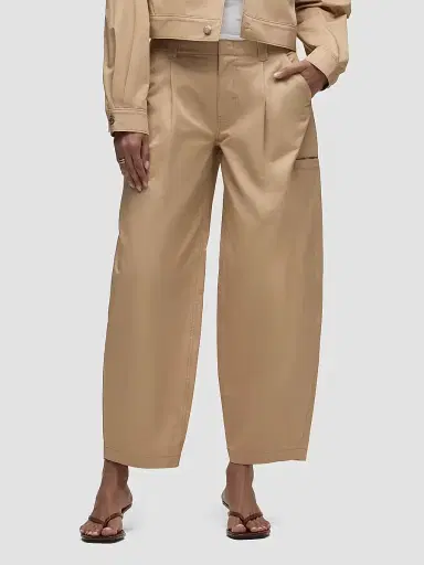 Hudson Jeans Women's Utility Barrel Cotton Pants | Thumbnail 3 Hudson Jeans Women's Utility Barrel Cotton Pants | Thumbnail 3