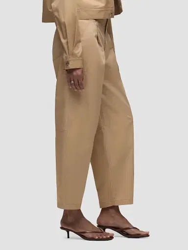 Hudson Jeans Women's Utility Barrel Cotton Pants | Thumbnail 4 Hudson Jeans Women's Utility Barrel Cotton Pants | Thumbnail 4