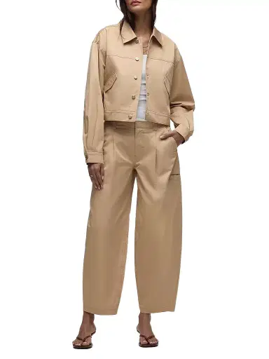 Hudson Jeans Women's Utility Barrel Cotton Pants | Thumbnail 1 Hudson Jeans Women's Utility Barrel Cotton Pants | Thumbnail 1
