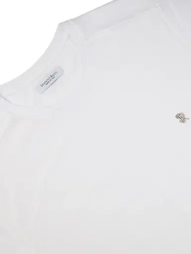 Stefano Ricci Men's Logo Cotton T-Shirt - White - Size XXS | Thumbnail 2 Stefano Ricci Men's Logo Cotton T-Shirt - White - Size XXS | Thumbnail 2