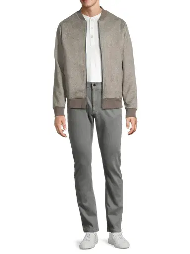 Robert Barakett Men's Degas Full-Zip Jacket - Tan | Thumbnail 2 Robert Barakett Men's Degas Full-Zip Jacket - Tan | Thumbnail 2