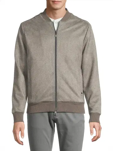 Robert Barakett Men's Degas Full-Zip Jacket - Tan | Thumbnail 3 Robert Barakett Men's Degas Full-Zip Jacket - Tan | Thumbnail 3