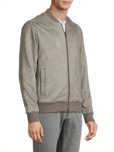 Robert Barakett Men's Degas Full-Zip Jacket - Tan | Thumbnail 4 Robert Barakett Men's Degas Full-Zip Jacket - Tan | Thumbnail 4