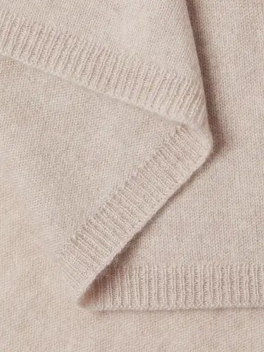 Sofia Cashmere Women's Cashmere Knit Wrap - Oatmeal | Thumbnail 6 Sofia Cashmere Women's Cashmere Knit Wrap - Oatmeal | Thumbnail 6