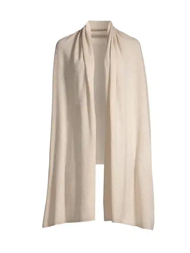 Sofia Cashmere Women's Cashmere Knit Wrap - Oatmeal | Thumbnail 1 Sofia Cashmere Women's Cashmere Knit Wrap - Oatmeal | Thumbnail 1