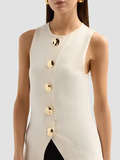 Altuzarra Women's Happer Button-Front Top | Thumbnail 5 Altuzarra Women's Happer Button-Front Top | Thumbnail 5