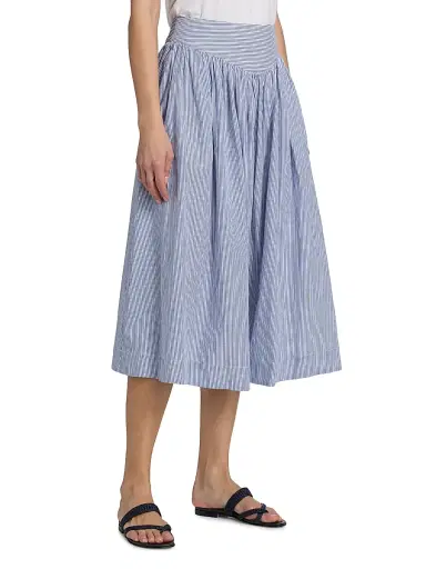 Ciao Lucia Women's Zoe Striped Midi-Skirt | Thumbnail 4 Ciao Lucia Women's Zoe Striped Midi-Skirt | Thumbnail 4