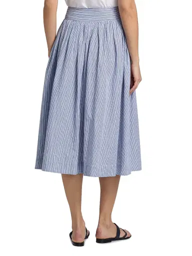 Ciao Lucia Women's Zoe Striped Midi-Skirt | Thumbnail 5 Ciao Lucia Women's Zoe Striped Midi-Skirt | Thumbnail 5