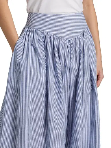 Ciao Lucia Women's Zoe Striped Midi-Skirt | Thumbnail 6 Ciao Lucia Women's Zoe Striped Midi-Skirt | Thumbnail 6