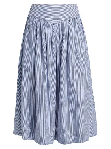 Ciao Lucia Women's Zoe Striped Midi-Skirt | Thumbnail 1 Ciao Lucia Women's Zoe Striped Midi-Skirt | Thumbnail 1