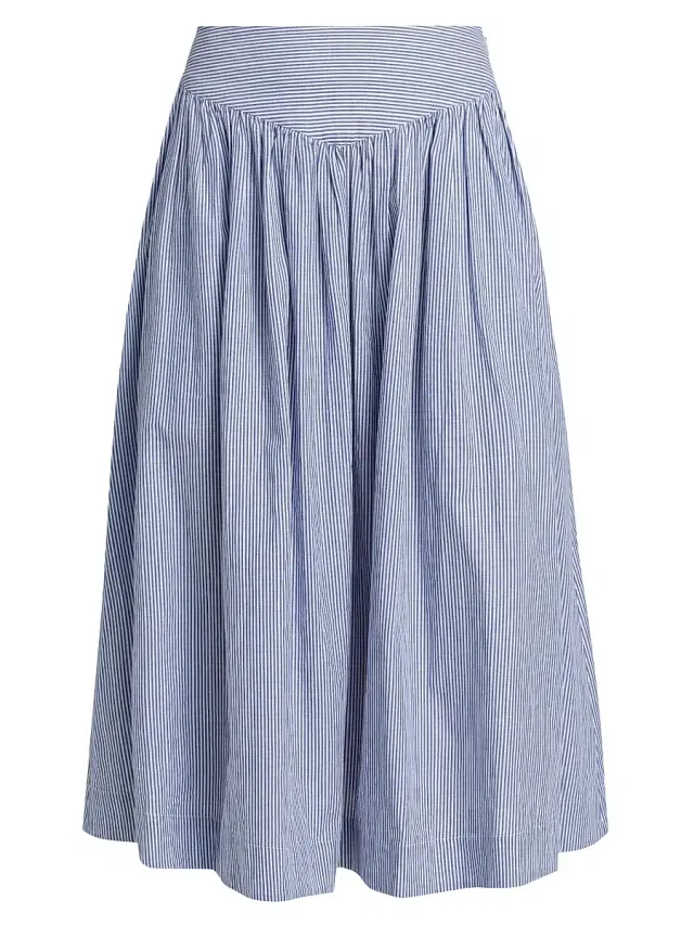 Women's Zoe Striped Midi-Skirt - Stripe