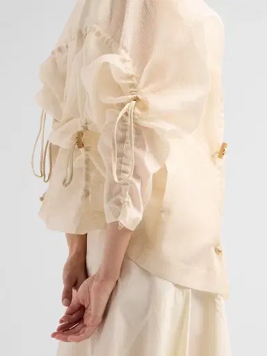 Issey Miyake Women's Draw To Form Jacket | Thumbnail 5 Issey Miyake Women's Draw To Form Jacket | Thumbnail 5