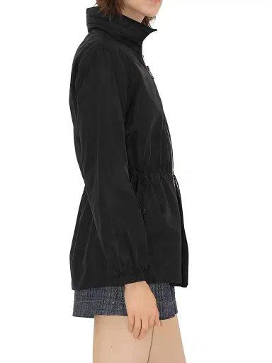 Burberry Women's Nylon Short Parka - Black - Size XL | Thumbnail 4 Burberry Women's Nylon Short Parka - Black - Size XL | Thumbnail 4