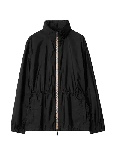 Burberry Women's Nylon Short Parka - Black - Size XL | Thumbnail 1 Burberry Women's Nylon Short Parka - Black - Size XL | Thumbnail 1