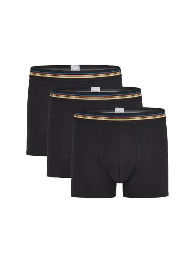 Paul Smith Men's 3-Pack Stretch-Cotton Trunk Set