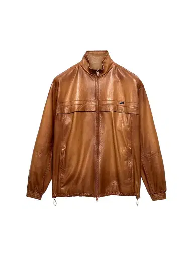 Prada Women's Nappa Leather Jacket | Thumbnail 1