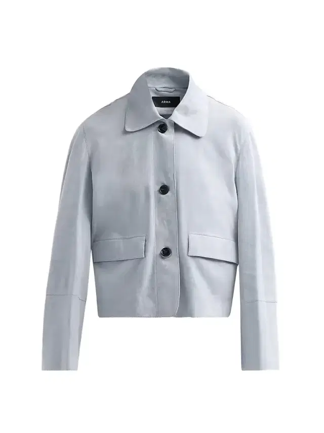 Arma Women's Suede Single-Breasted Jacket - Vintage Blue