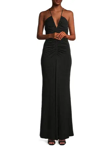 Misha Women's Avoca Floor-Length Gown - Black - Size 2 | Thumbnail 2 Misha Women's Avoca Floor-Length Gown - Black - Size 2 | Thumbnail 2