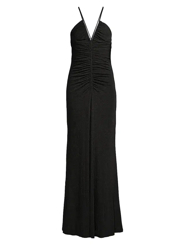 Misha Women's Avoca Floor-Length Gown - Black