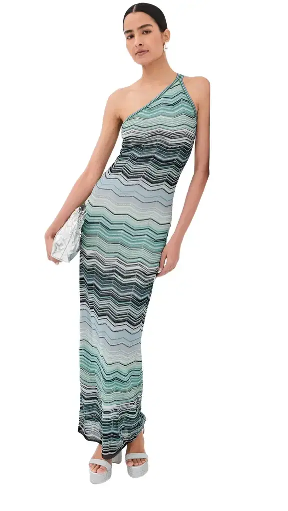 Missoni Missoni Sleeveless Sequin Maxi Dress